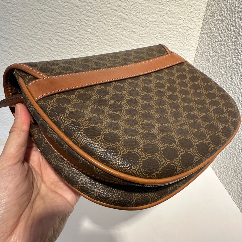 Celine vintage斜背包-7