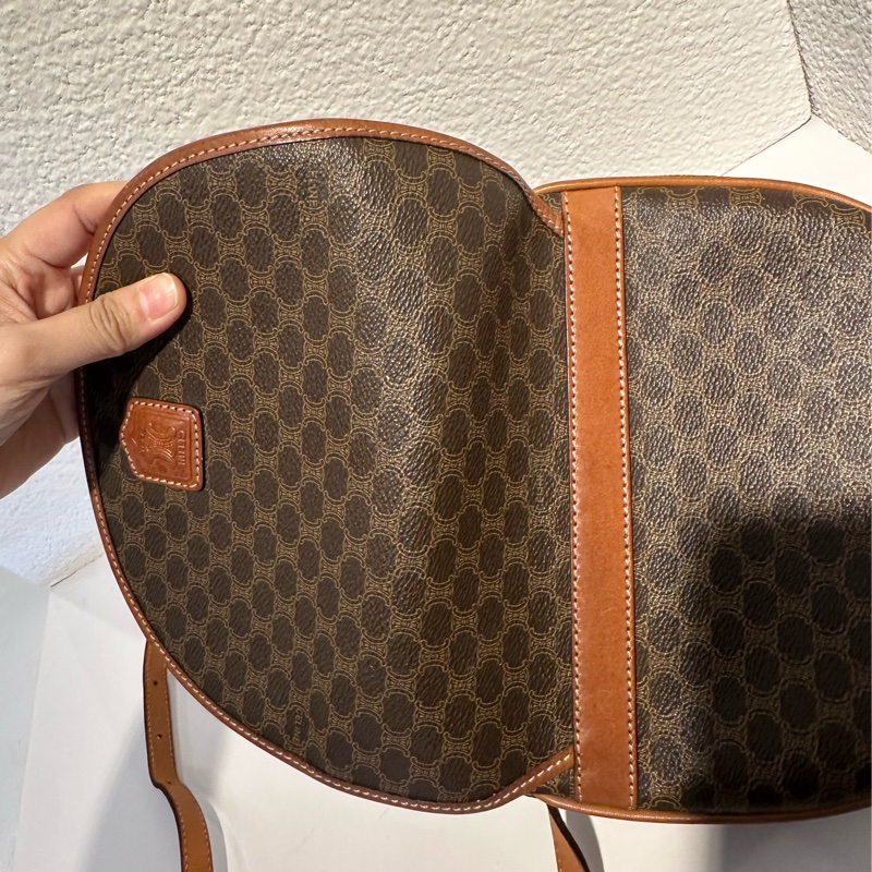 Celine vintage斜背包-8