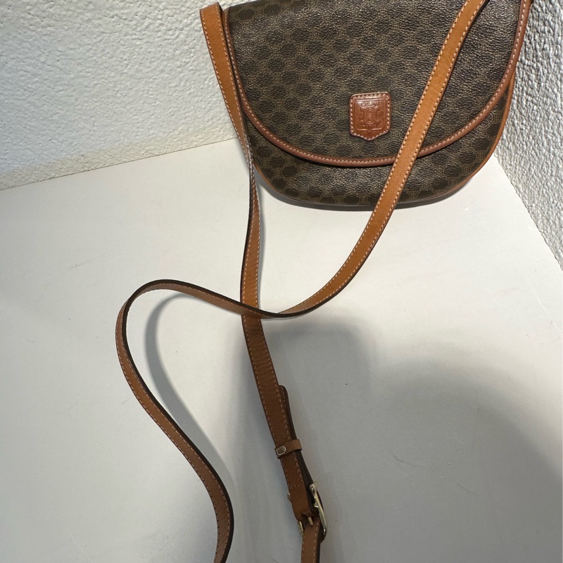 Celine vintage斜背包-12