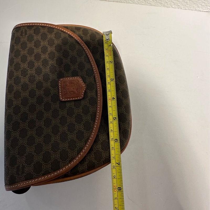 Celine vintage斜背包-17