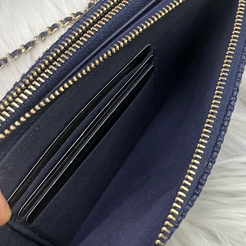 CHANEL WOC Wallet On Chain shoulder Bag-9