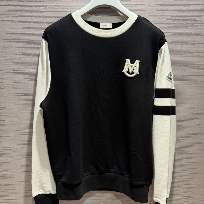 💎Han's house精品服飾💎 moncler 刺繡字 大學T 衛衣 長袖-0