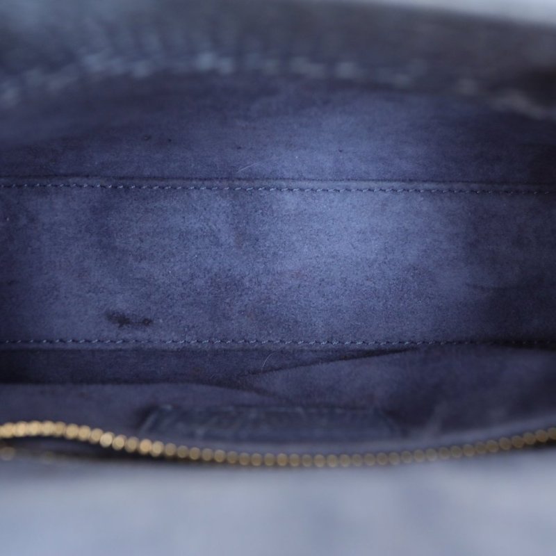 DIOR Lady戴妃包三格藍色蛇皮金扣2020肩背包-2