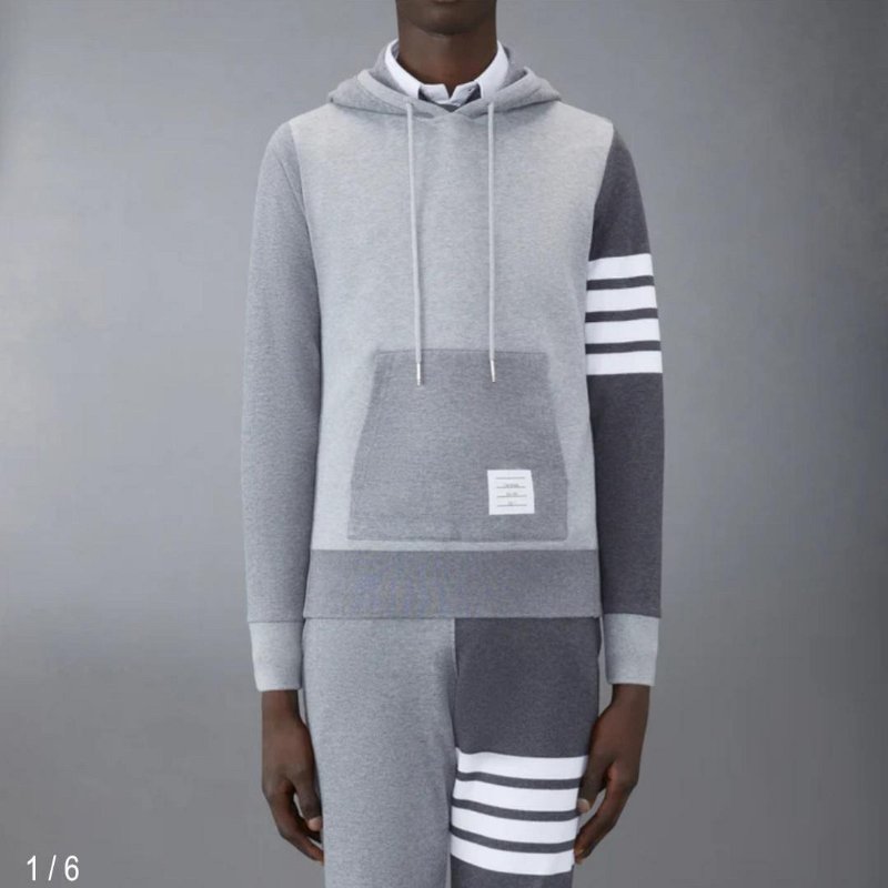 💎Han's house精品服飾💎THOM BROWNE TB 四槓 連帽 衛衣 帽T-6