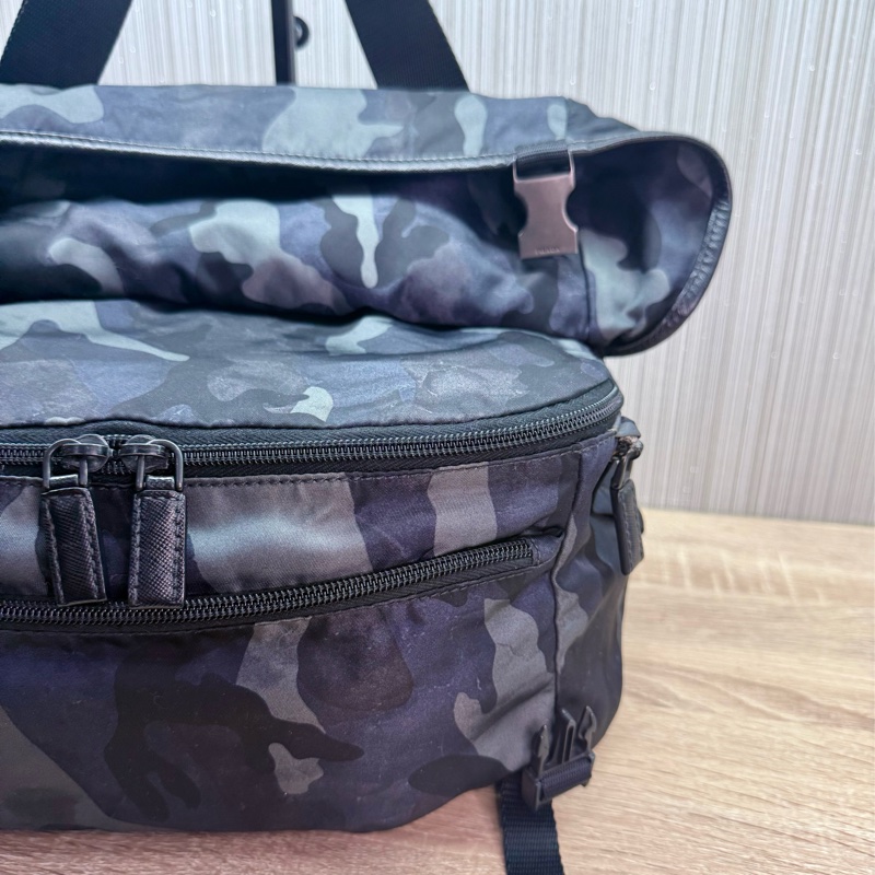Prada 2VH991 稀有限量絕版迷彩郵差斜背包-20