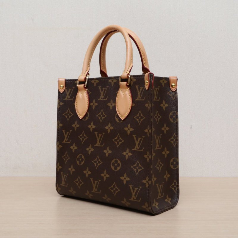 LOUIS VUITTON SACPLAT琴譜包BB21.5老花PVC晶片肩背包-4