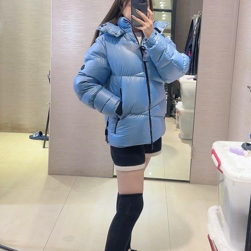💎Han's house精品服飾💎moncler Yonne 羽絨 防風防水 連帽可拆外套原價64800-4