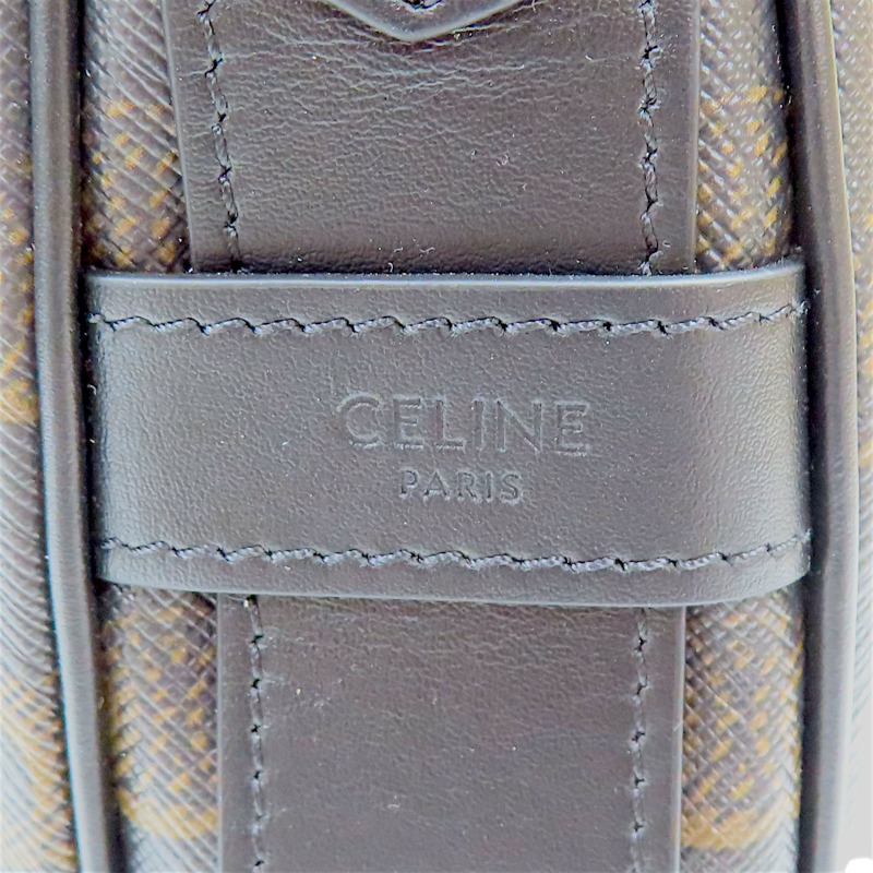 黑色 帆布 Romy Triomphe large 兩用包【CELINE 賽琳】-6