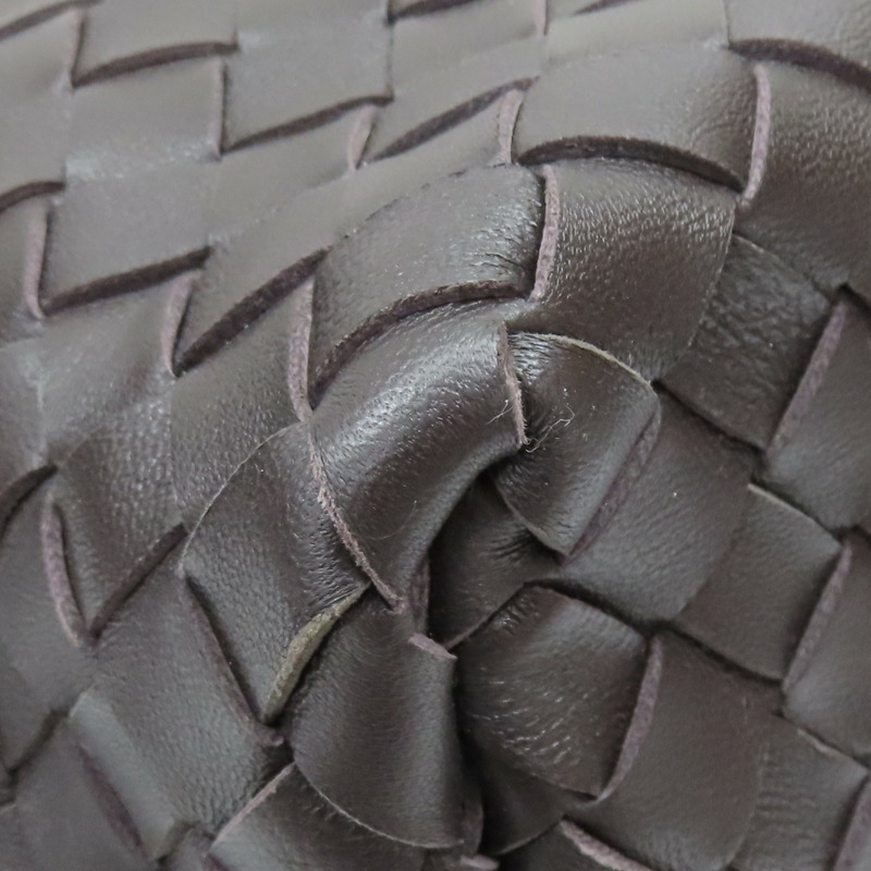 棕色 羊皮編織 Large Andiamo 肩背包【BOTTEGA VENETA BV 寶緹嘉】-13