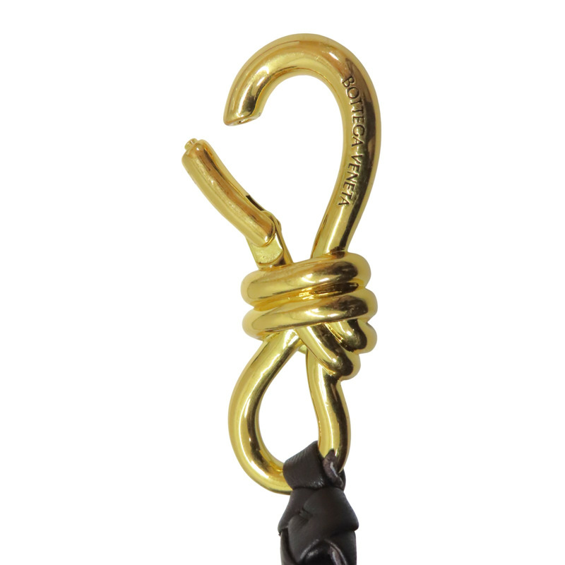 棕色 羊皮編織 Large Andiamo 肩背包【BOTTEGA VENETA BV 寶緹嘉】-18