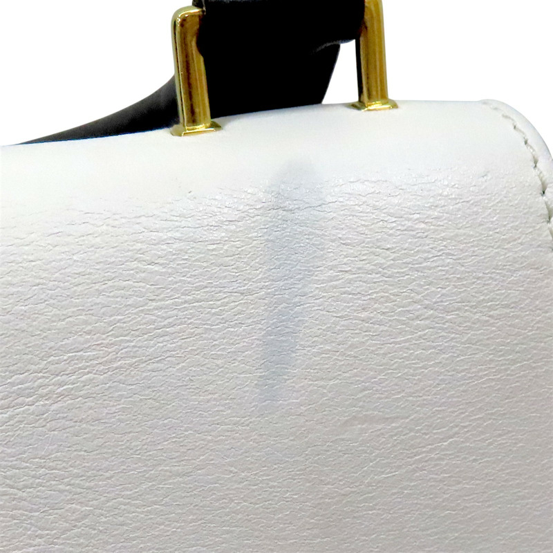 黑色 白色 牛皮 Trapeze 手提包 無背帶【CELINE 賽琳】-13