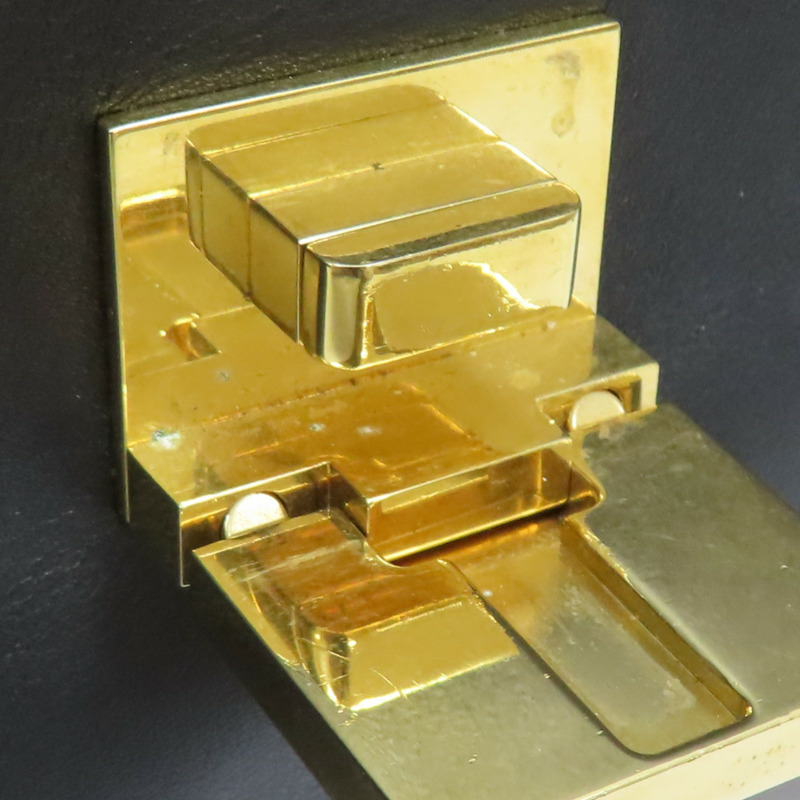 黑色 白色 牛皮 Trapeze 手提包 無背帶【CELINE 賽琳】-16