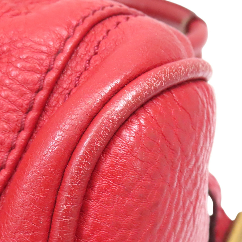 紅色 牛皮 Paddington 鎖頭包 手提包【Chloe 克羅伊】-10