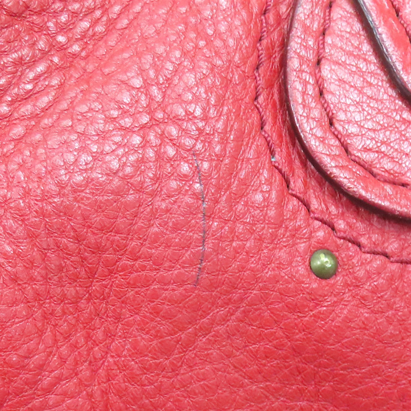 紅色 牛皮 Paddington 鎖頭包 手提包【Chloe 克羅伊】-13