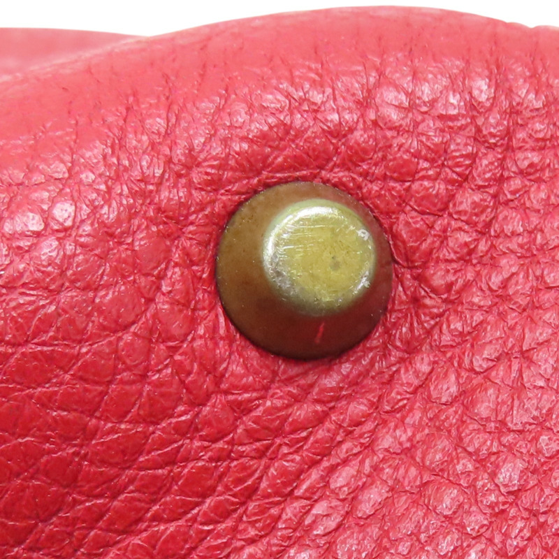 紅色 牛皮 Paddington 鎖頭包 手提包【Chloe 克羅伊】-16