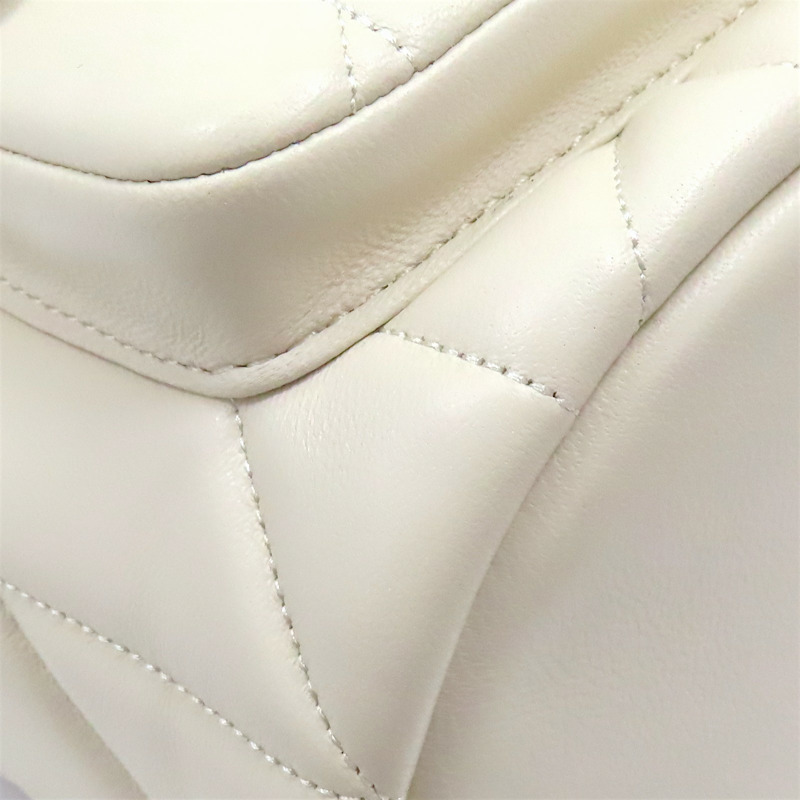 米色 羊皮 菱格紋 TABBY 後背包【COACH 蔻馳】 #CU076-10