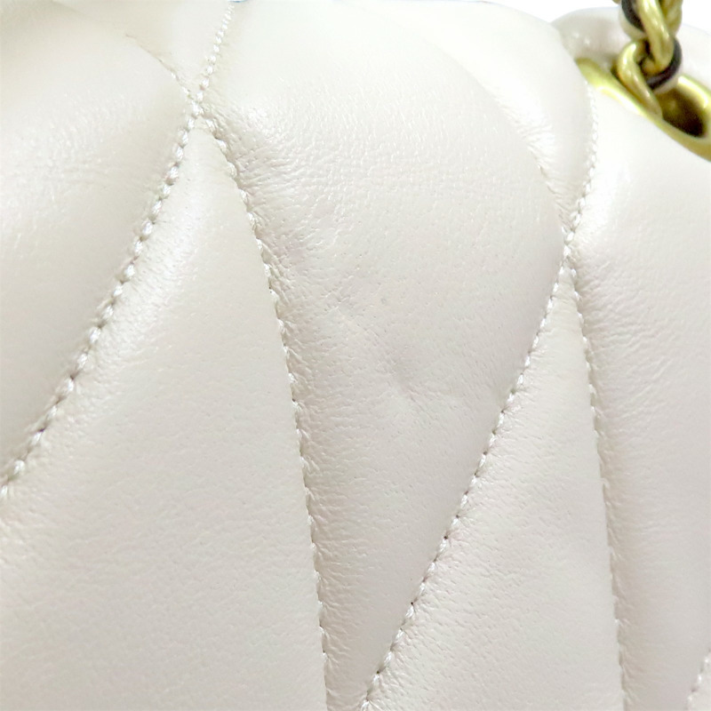 米色 羊皮 菱格紋 TABBY 後背包【COACH 蔻馳】 #CU076-15