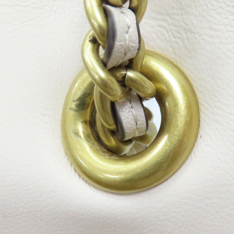 米色 羊皮 菱格紋 TABBY 後背包【COACH 蔻馳】 #CU076-16