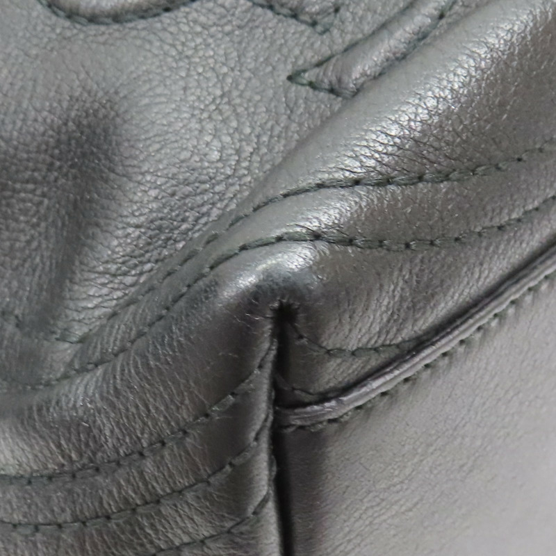 黑色 皮革 帆布 托特包 肩背包【SAINT LAURENT YSL 聖羅蘭】-8