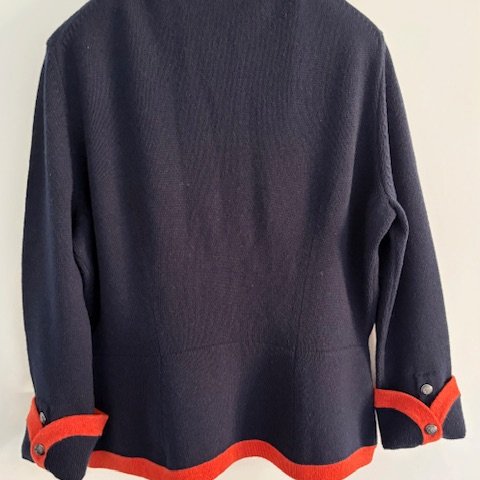 Chanel 18 漢堡系列兩口袋開襟衫-8