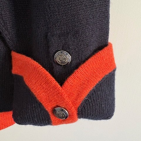 Chanel 18 漢堡系列兩口袋開襟衫-11