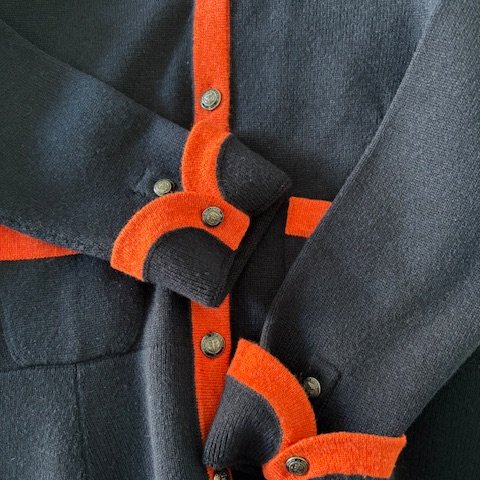 Chanel 18 漢堡系列兩口袋開襟衫-18