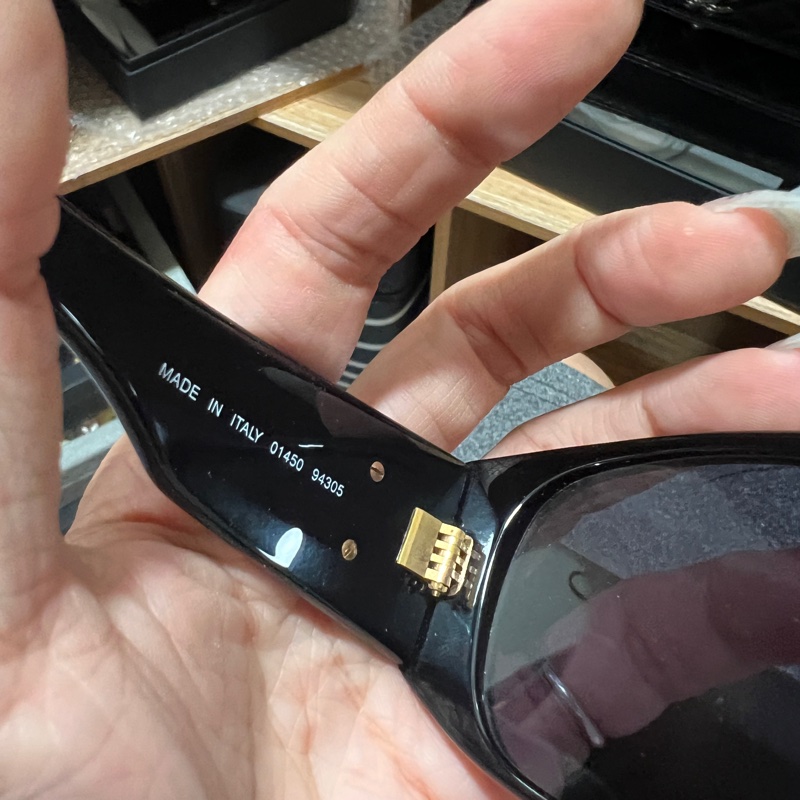 Chanel香奈兒太陽眼鏡(24k大logo)-2