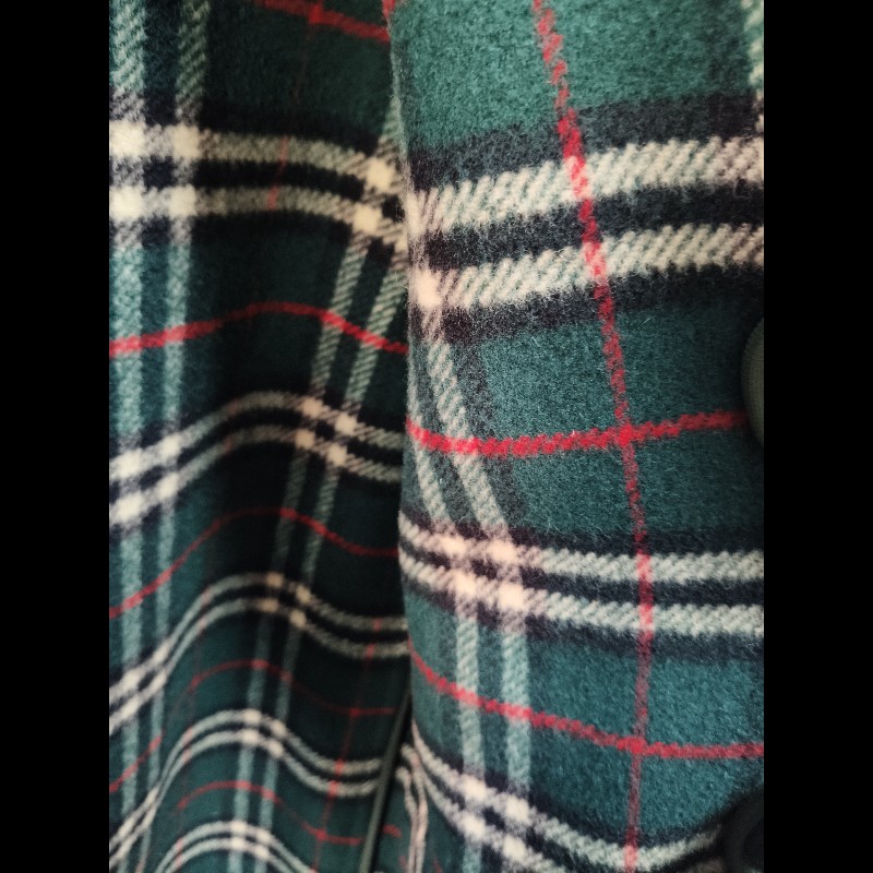 Burberry 綠色大衣-13