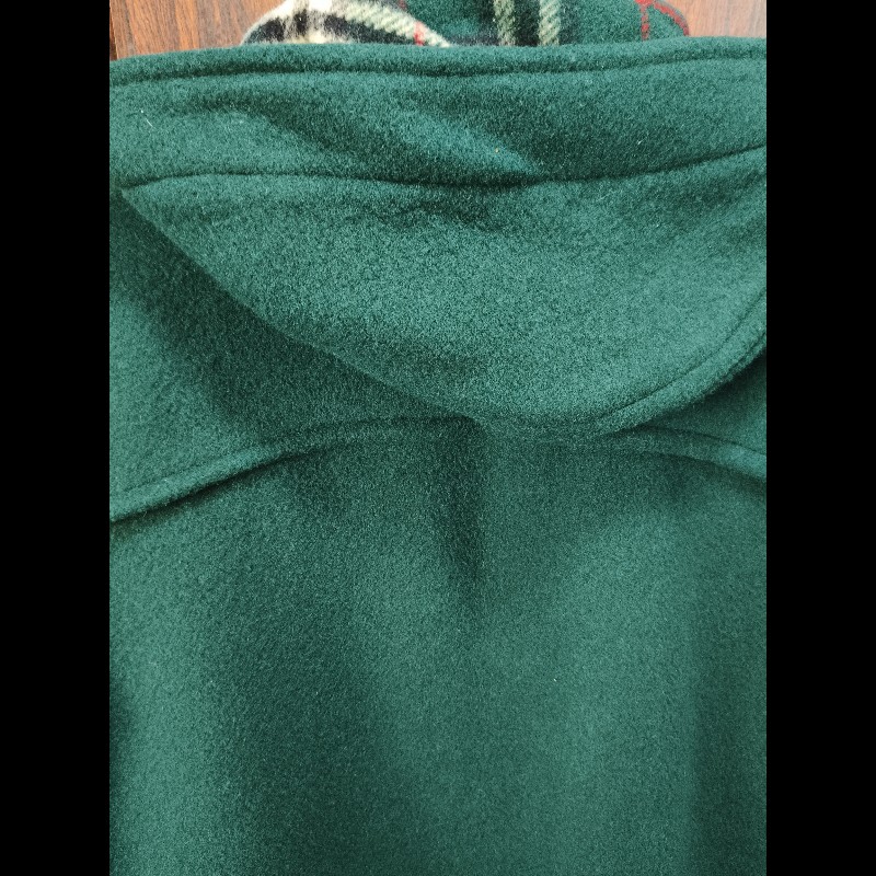 Burberry 綠色大衣-14