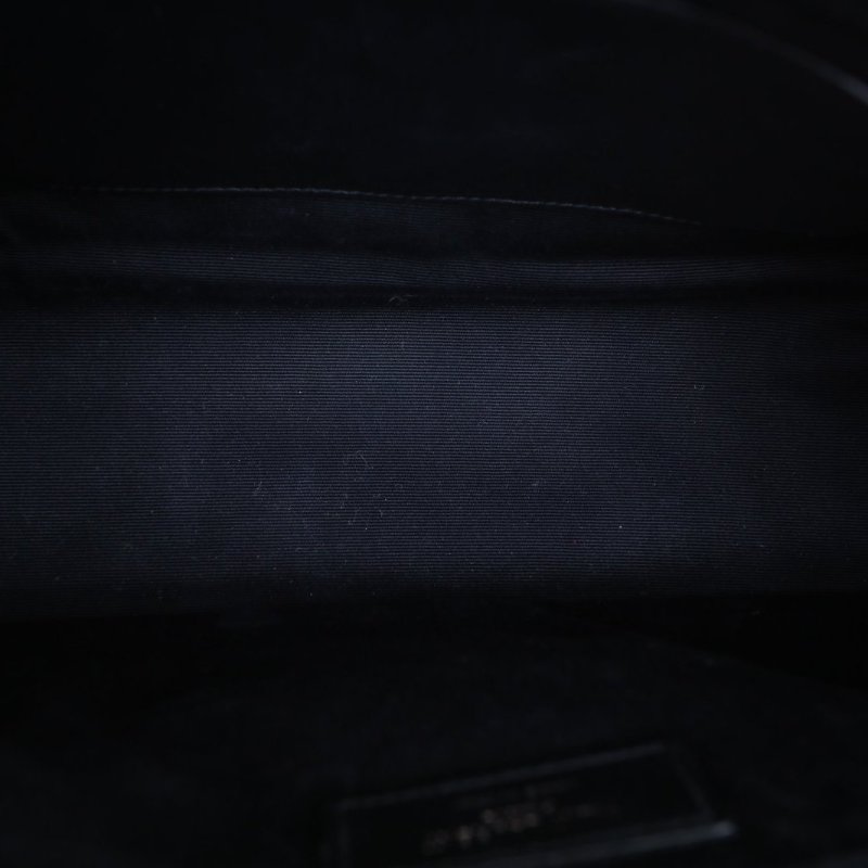 SAINT LAURENT Niki中號28D扣黑色牛皮黑扣肩背包-2