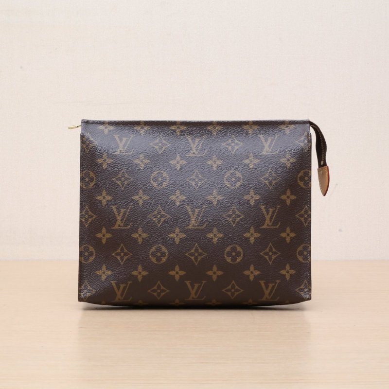 LOUIS VUITTON PocheToilette26號洗漱包老花PVC2021肩背包-1