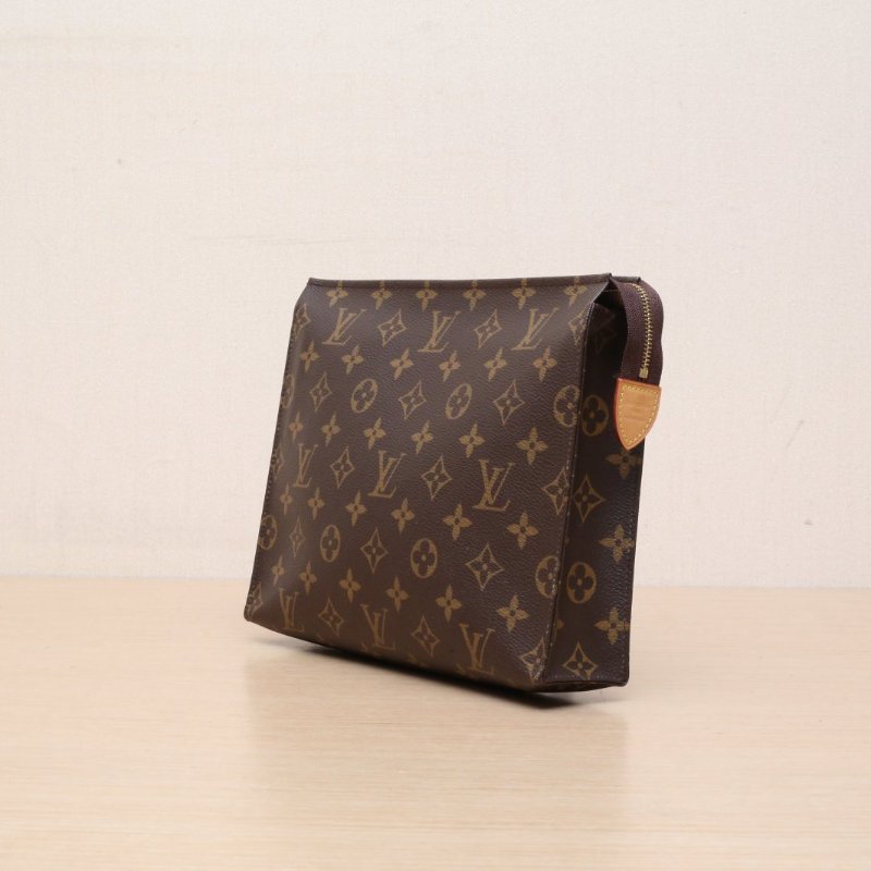 LOUIS VUITTON PocheToilette26號洗漱包老花PVC2021肩背包-2