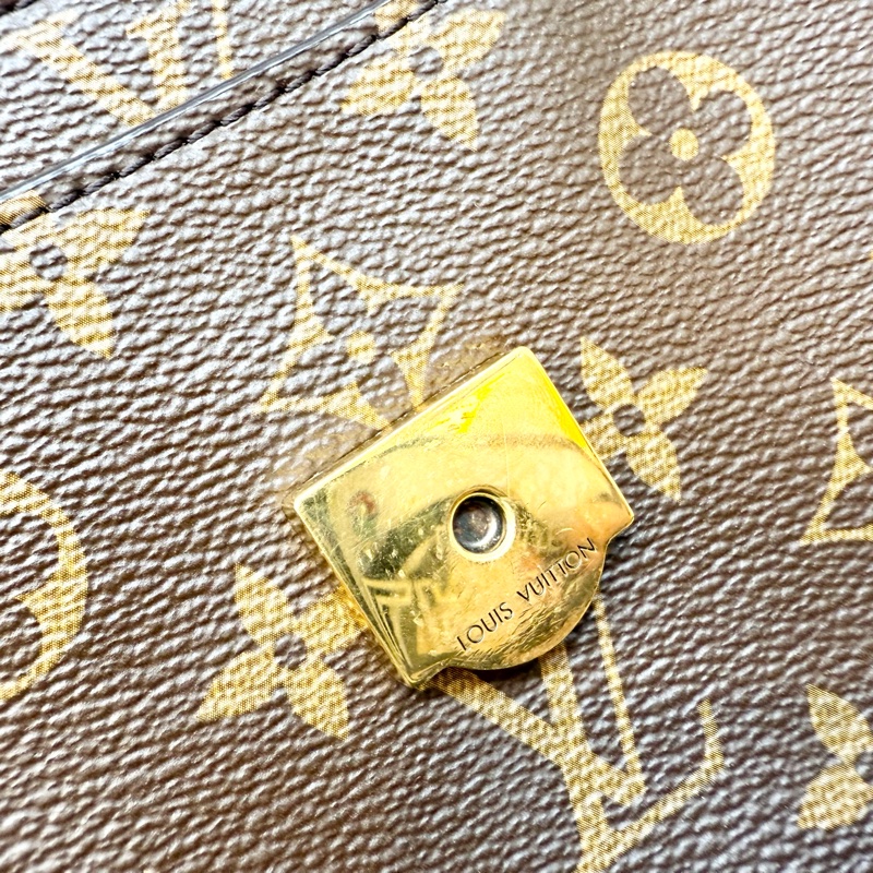 LV原花大logo Passy磁吸釦肩側背包M45592-9