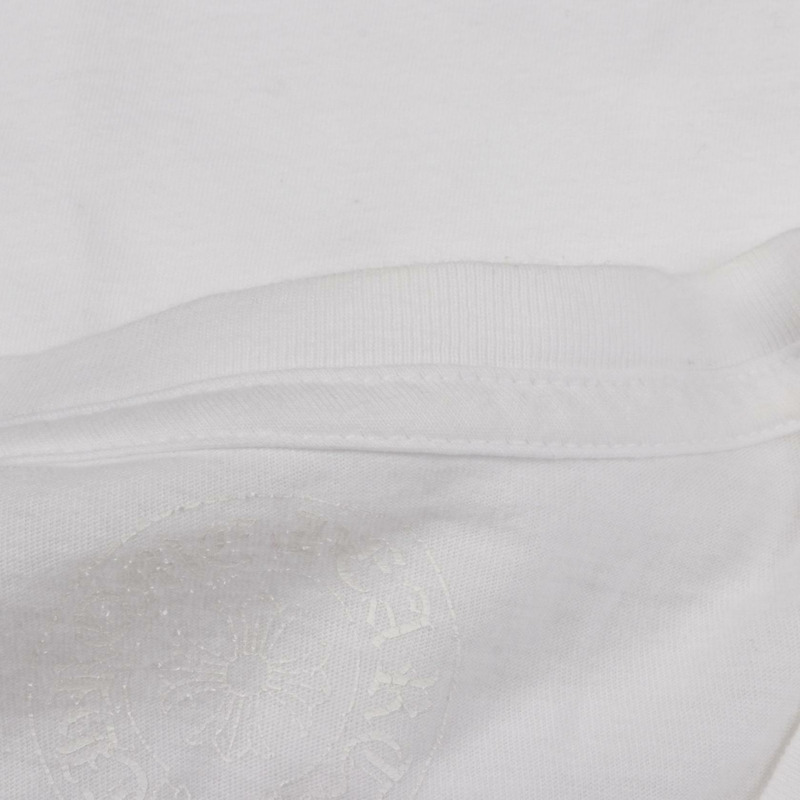 鉻心 CH Flare 純棉白色男士二手T卹-5