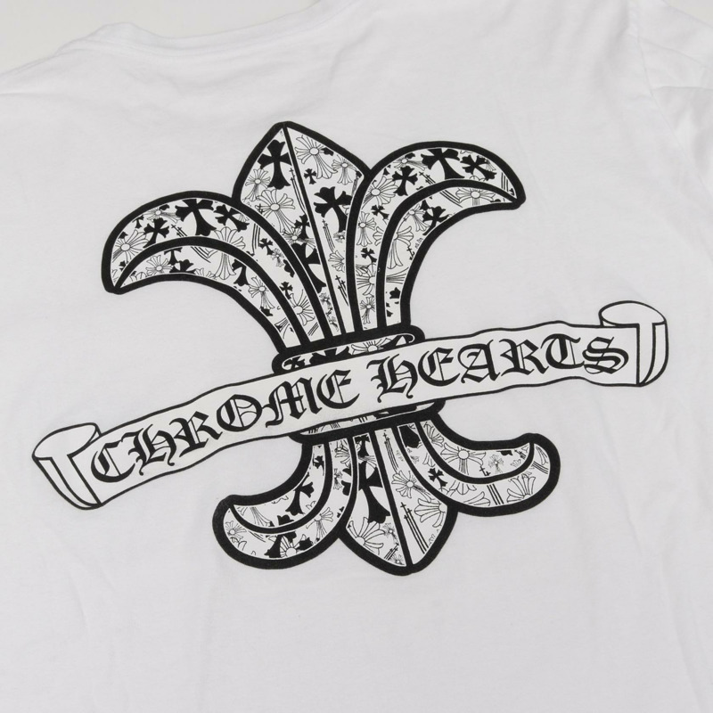 鉻心 CH Flare 純棉白色男士二手T卹-7