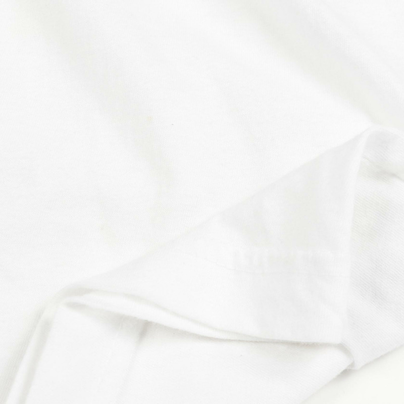 鉻心 (CHROME HEARTS) Weindagger 背部印花T卹,純棉,白色,二手,男款-5