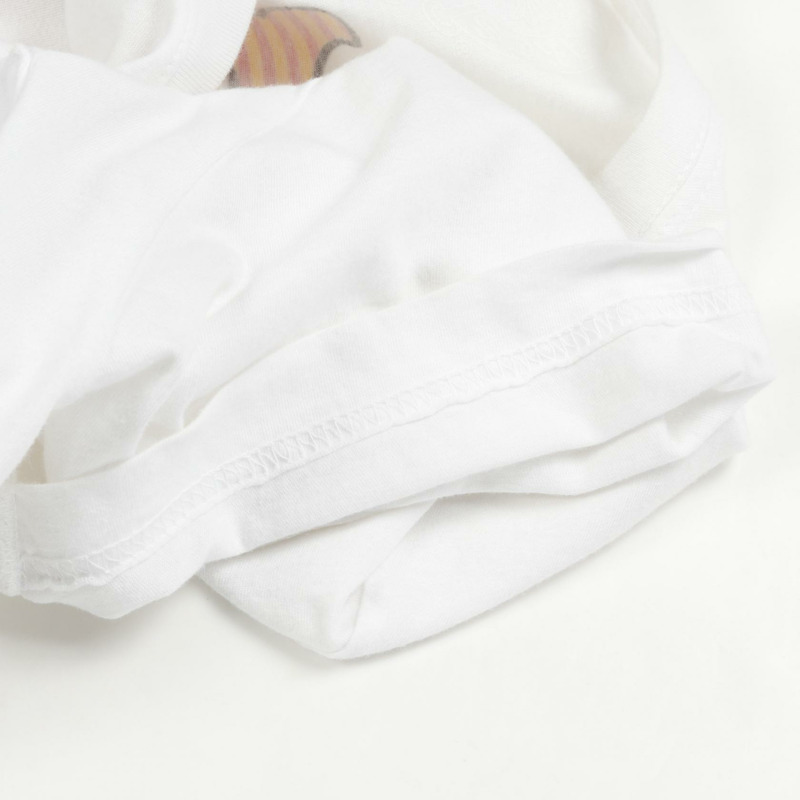 鉻心 (CHROME HEARTS) Weindagger 背部印花T卹,純棉,白色,二手,男款-9