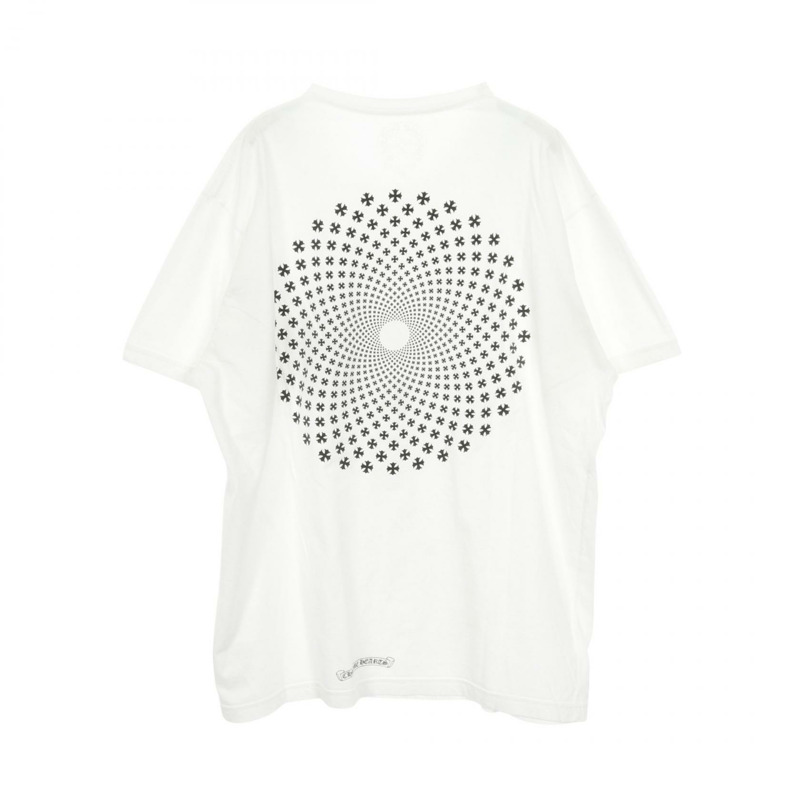 鉻心 CHP 男士純棉白色黑色二手T卹-1