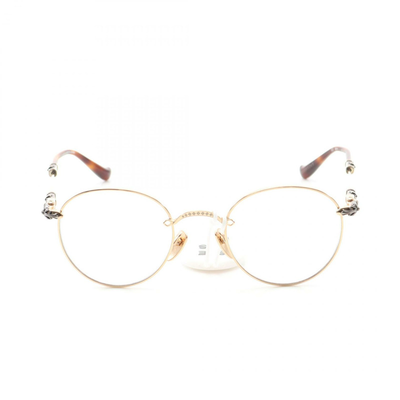 鉻心 BUBBA-A 鍍金眼鏡,二手男士款-0