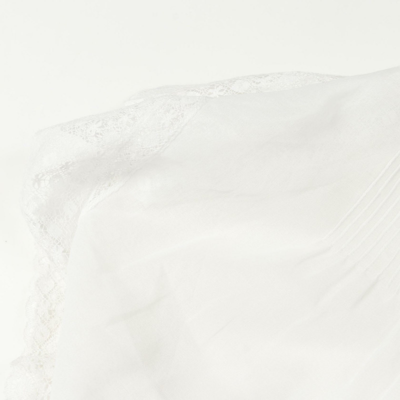 香奈兒 COCO 標誌短袖襯衫 P17796W02793 棉米色 #42 二手女裝-6