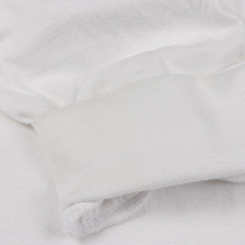 鉻心 (CHROME HEARTS) 領口標誌 CH 十字 T 卹 白色 二手 男款-6