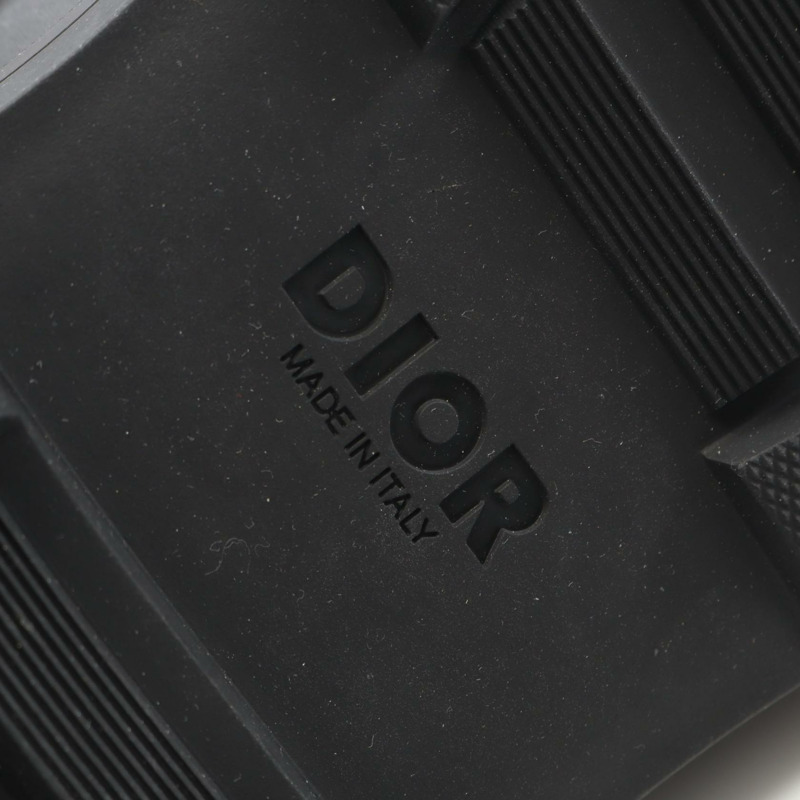 Dior Dior Explorer Derby Shoes Oblique 正裝鞋 皮革帆布 黑色 米色 海軍藍 二手 男士-6