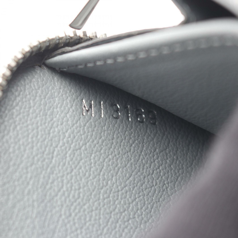 路易威登 Zippy 長版皮夾,附掛鎖,異國風情皮革,灰色,二手女款-4