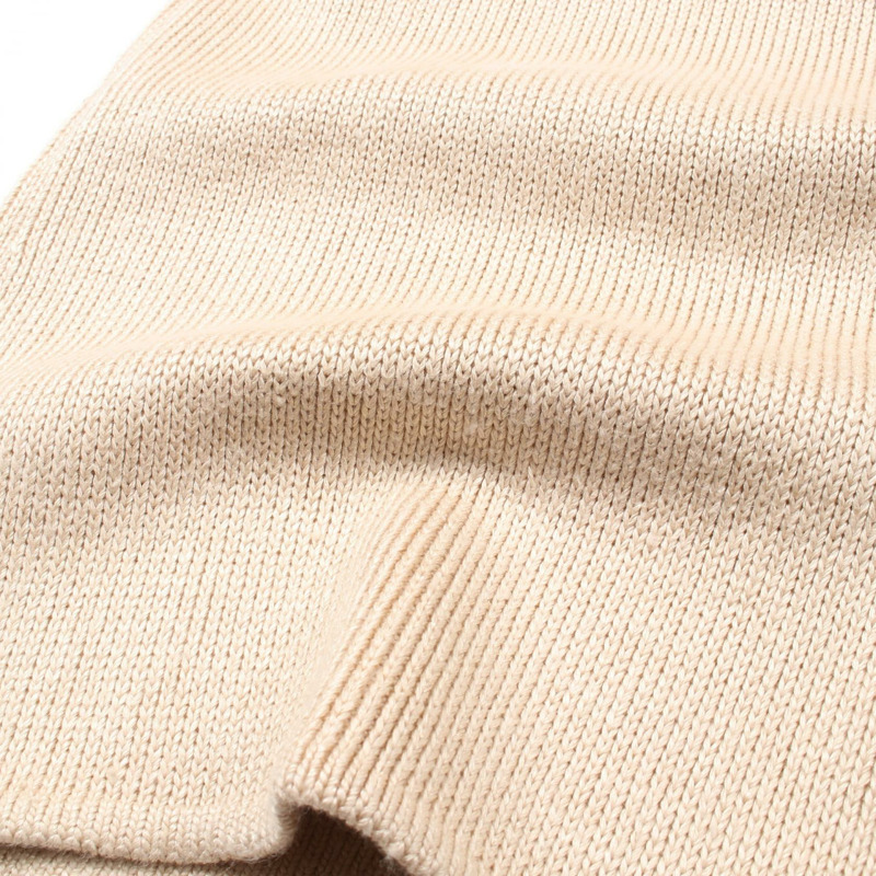 愛馬仕 (HERMES) 無袖真絲亞麻連身裙,米色,二手女款,尺寸 38-4