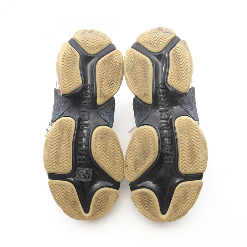 GUCCI × BALENCIAGA TRIPLE S GG Supreme 聯名帆布運動鞋 681066 米色 男款 27 碼-3