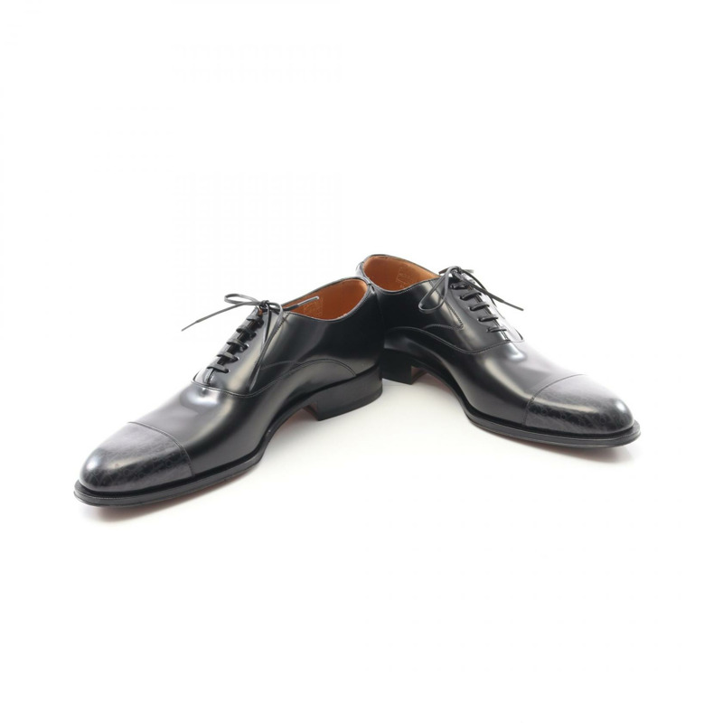 迪奧男士黑色真皮皮正裝鞋(二手)-2