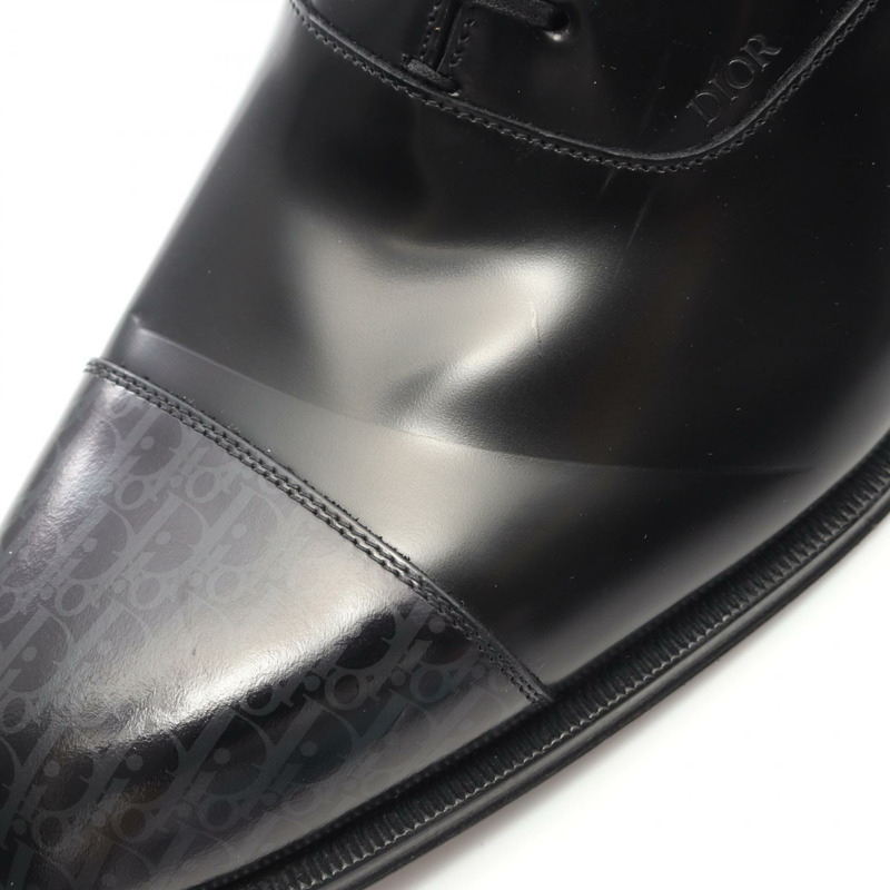 迪奧男士黑色真皮皮正裝鞋(二手)-6