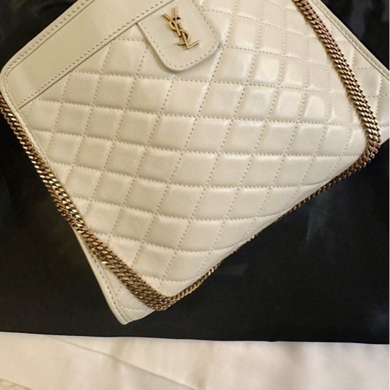 YSL 羊皮 菱格包 🤍🤍🤍💙-3