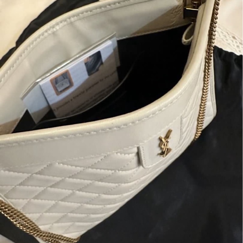 YSL 羊皮 菱格包 🤍🤍🤍💙-6