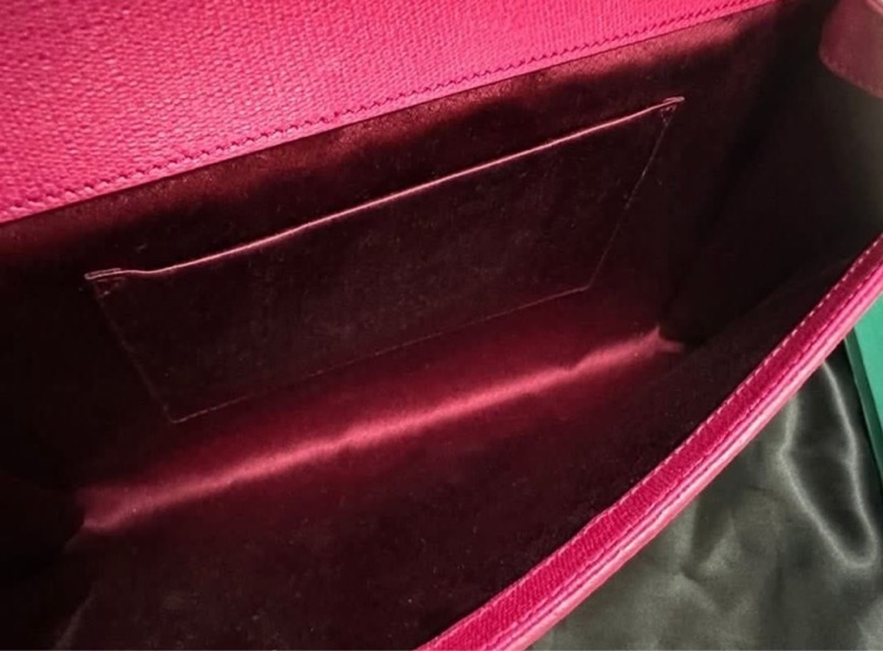 🤍💙YSL 經典桃 手拿包 💙💙-7